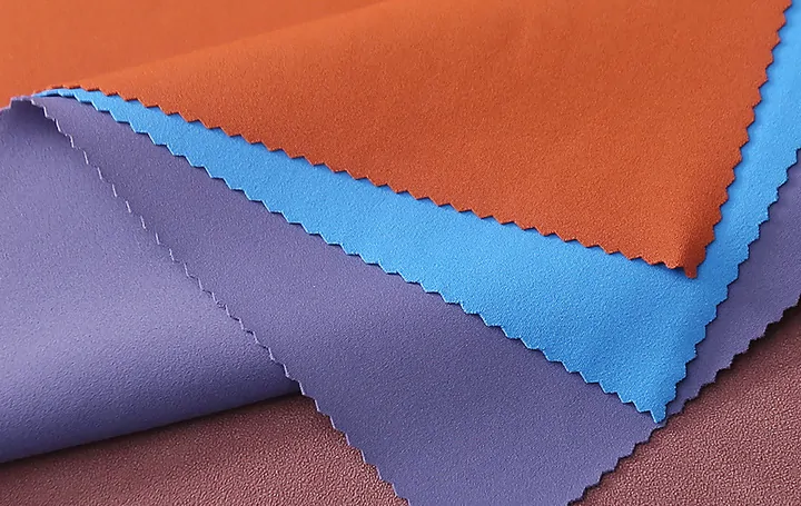 Nylon 66 performance double knit ZS-ACT-250N66 — folded colour references