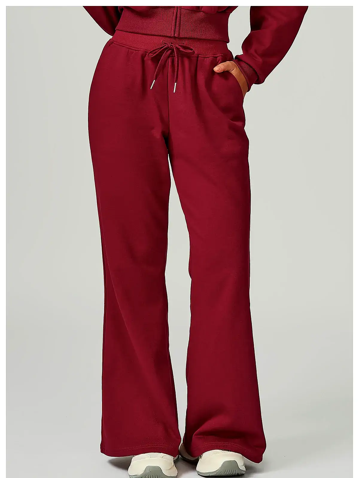 High-waist bottoms back seam construction