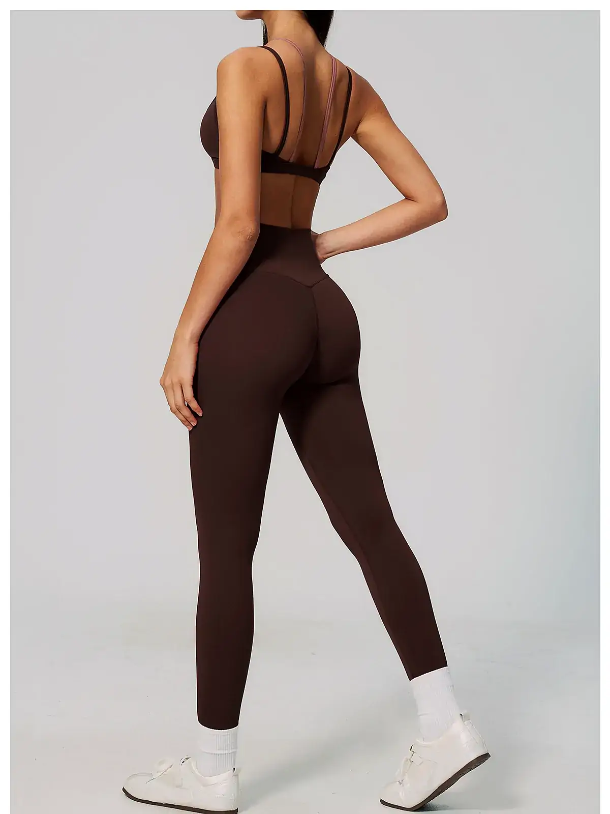 2-in-1-Piece cami running set back seam construction