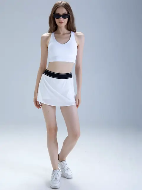 Outdoor Skirt-Lined Yoga Set — private label OEM